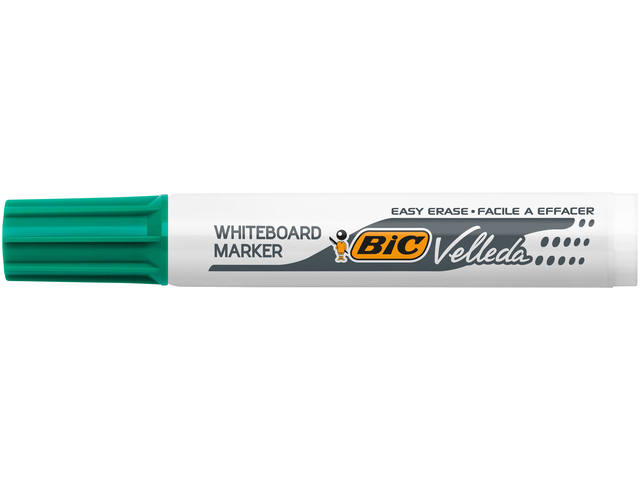 Whiteboardmarker Bic 1711 rond L groen