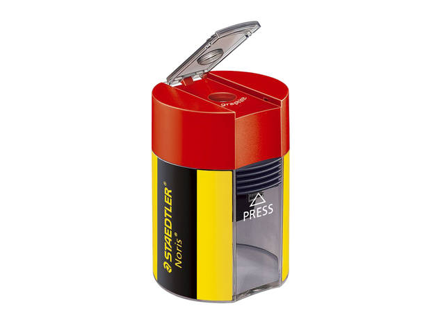 Puntenslijper Staedtler Noris met opvangbakje
