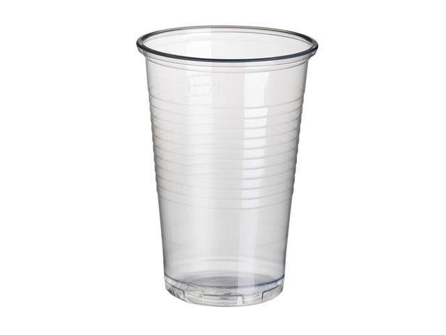 Beker Papstar 200ml D 70.3mm PP transparant