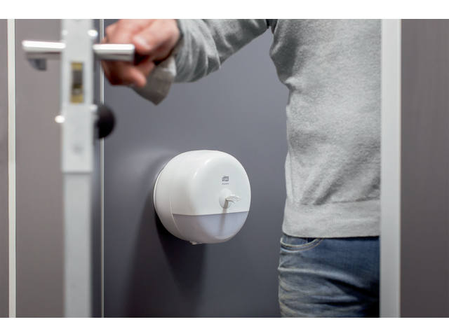 Toiletpapierdispenser Tork T9 SmartOne wit