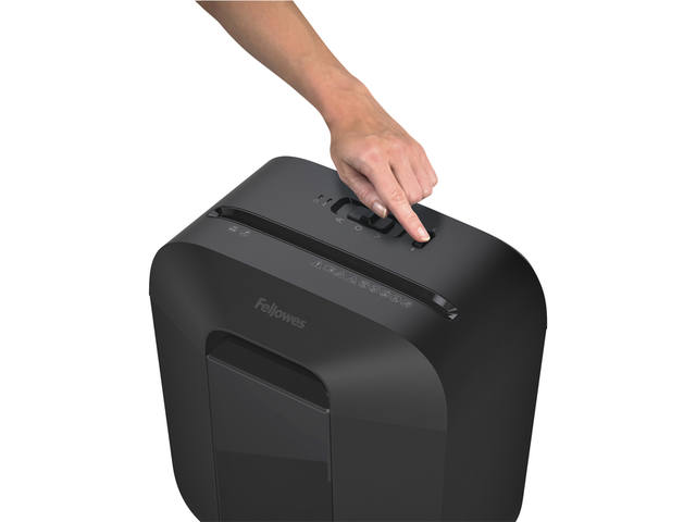 Papiervernietiger Fellowes LX25 4x37mm zwart