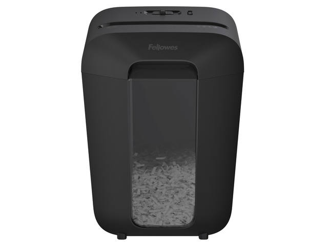 Papiervernietiger Fellowes LX70 4x40mm zwart