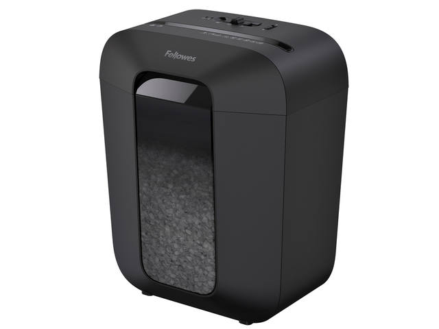 Papiervernietiger Fellowes LX41 4x12mm zwart