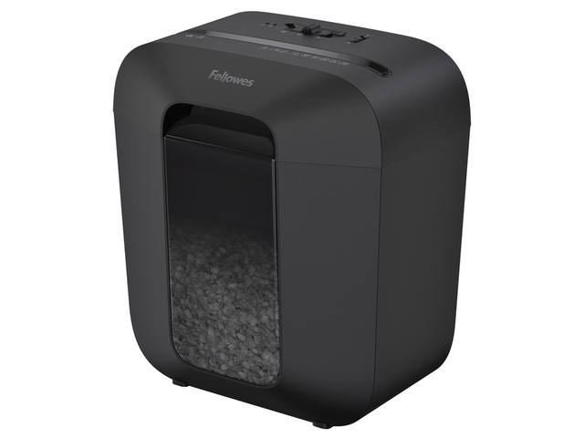 Papiervernietiger Fellowes LX25M 4x12mm zwart