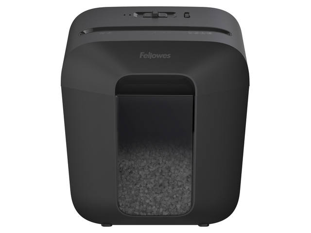 Papiervernietiger Fellowes LX25M 4x12mm zwart