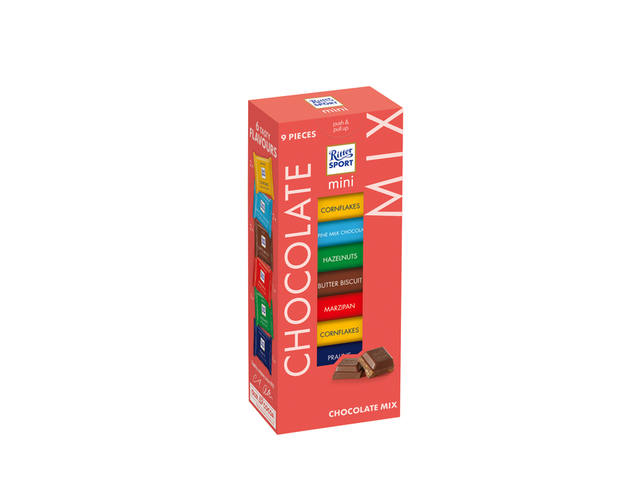Ritter Sport mini Chocolate toren 9x16.67gr
