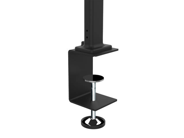 Bureaulamp Unilux Strata led tafelklem zwart