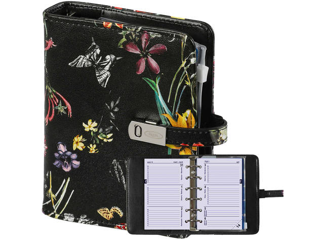 Organizer Kalpa Pocket + agenda 26-27 bloem zw