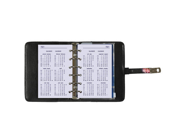 Organizer Kalpa Pocket + agenda 26-27 bloem zw