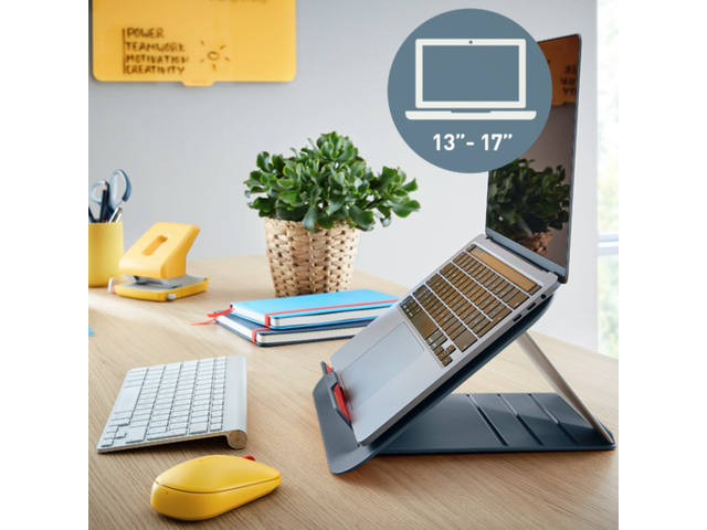 Leitz Ergo Cosy Laptopstandaard grijs