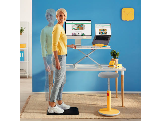 Leitz Ergo Cosy Laptopstandaard grijs