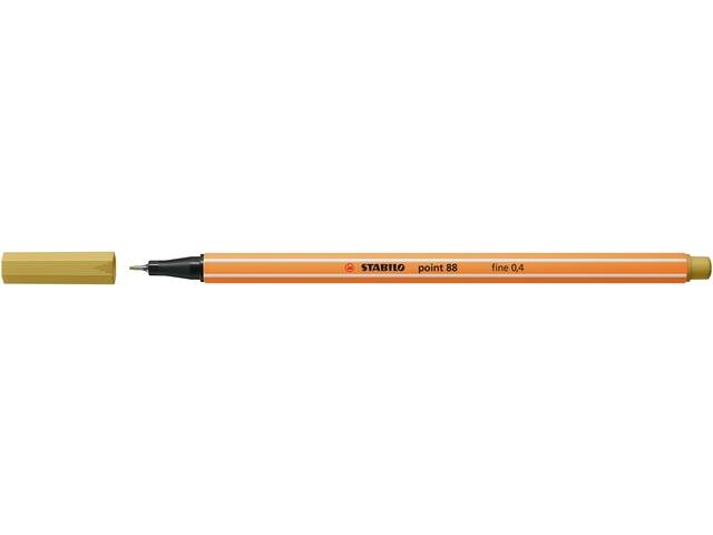 Fineliner STABILO point 88/66 F khaki