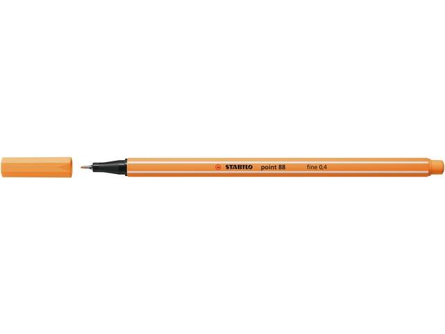 Fineliner STABILO point 88/85 F papaya