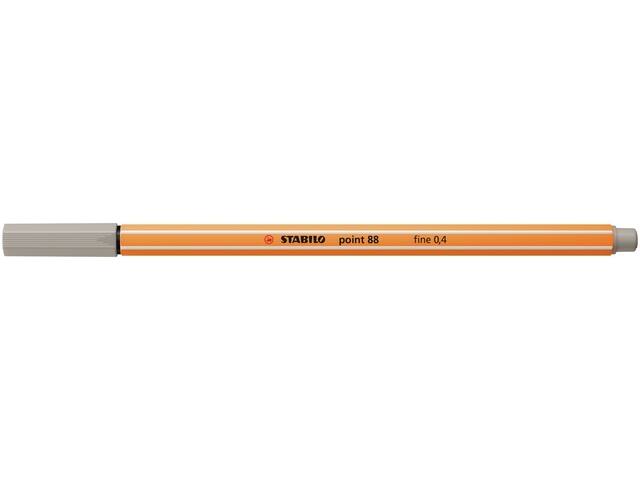 Fineliner STABILO point 88/93 F warm grijs