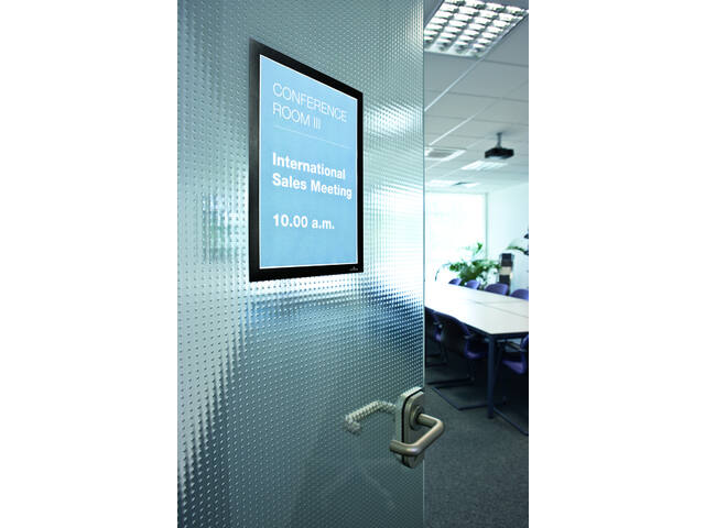 Duraframe Durable A4 zelfklevend zwart
