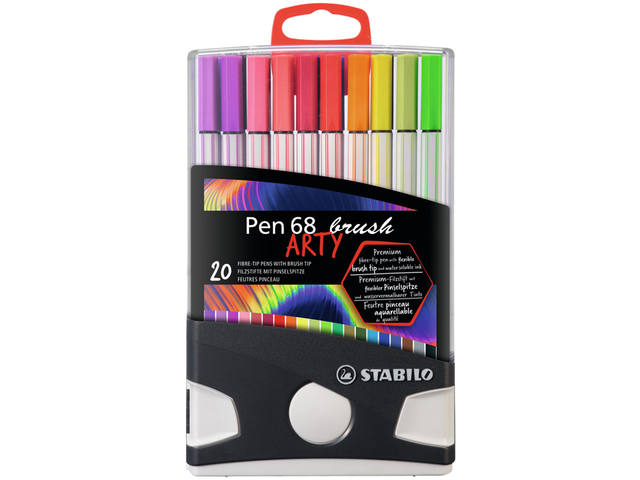 Brushstift STABILO Pen 68/20 Arty 20st assorti