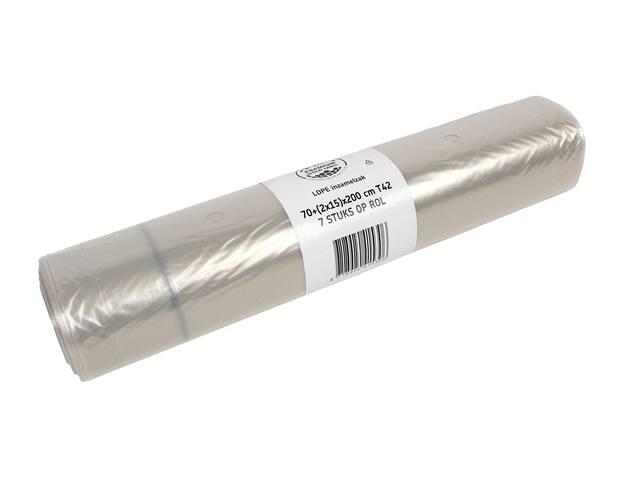 Afvalzak Cleaninq perforatie sluitlint 400l 84st
