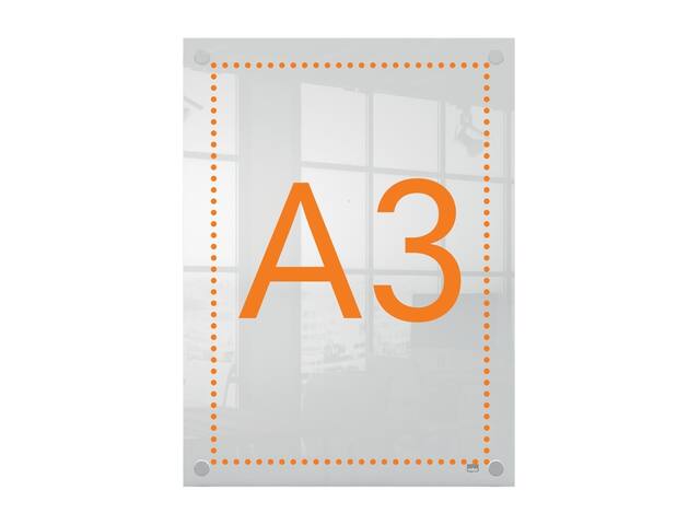 Infobord Nobo Premium Plus A3 acryl wand