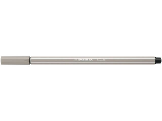 Viltstift STABILO Pen 68/93 M warm grijs