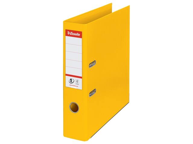 Ordner Esselte No 1 Power PP 75mm geel 5 stuks
