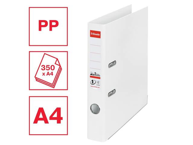 Ordner Esselte No 1 Power PP 50mm wit 5st