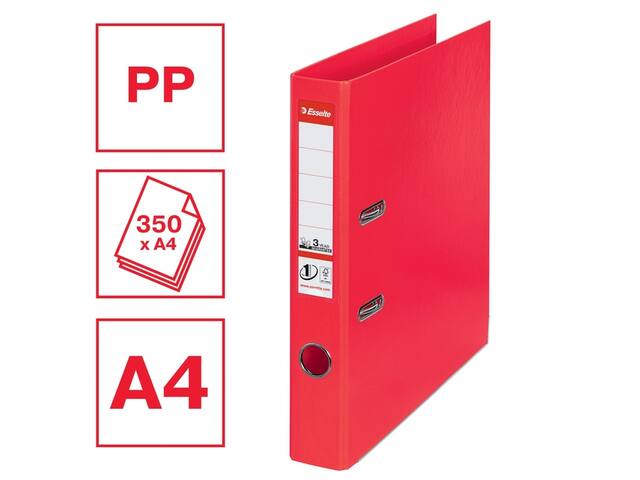 Ordner Esselte No 1 Power PP 50 mm rood 5st