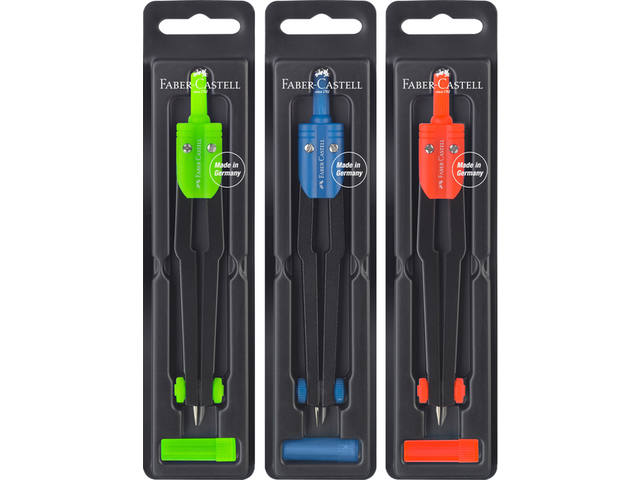 Snelverstelpasser Faber-Castell assorti gekleurd