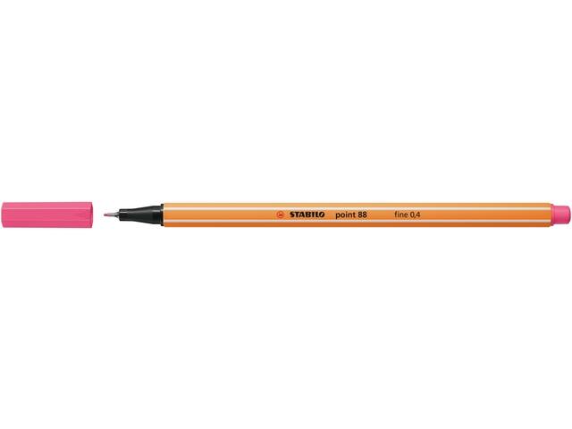 Fineliner STABILO point 88/29 F roze