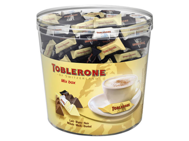 Chocolade Toblerone Mini s Mix silo 904gr 113st