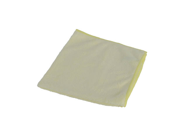 Microvezeldoek basic 38x38cm geel