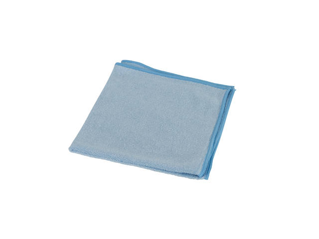 Microvezeldoek basic 38x38cm blauw