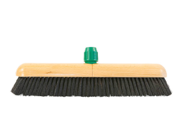Zaalbezem gemengd haar steelh 40cm