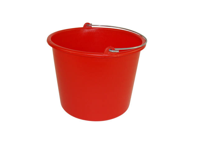 Emmer Cleaninq 12 liter rood