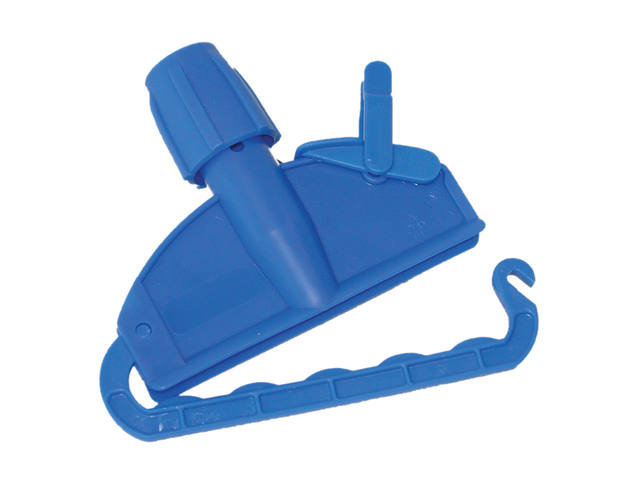 Mopklem blauw kunststof