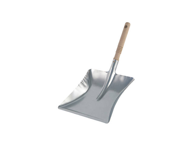Stofblik Cleaninq verzinkt houten steel