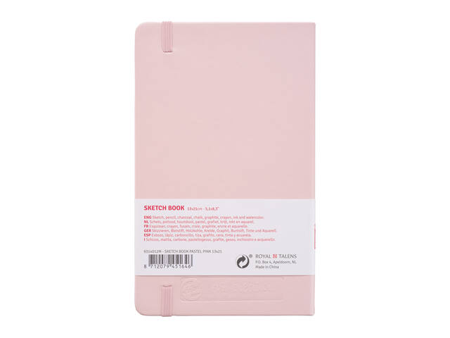 Schetsboek Talens Art Creation 130x210mm roze