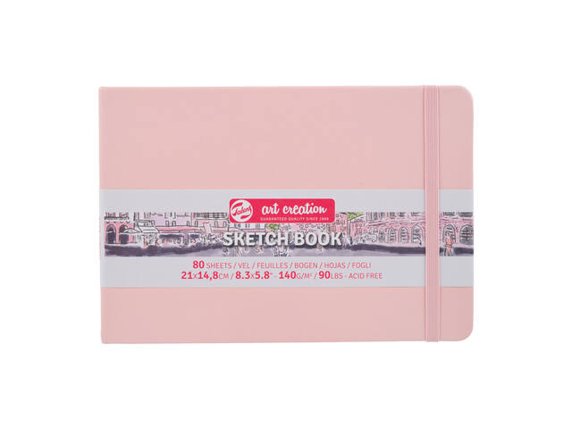 Schetsboek Talens Art Creation 210x150mm roze
