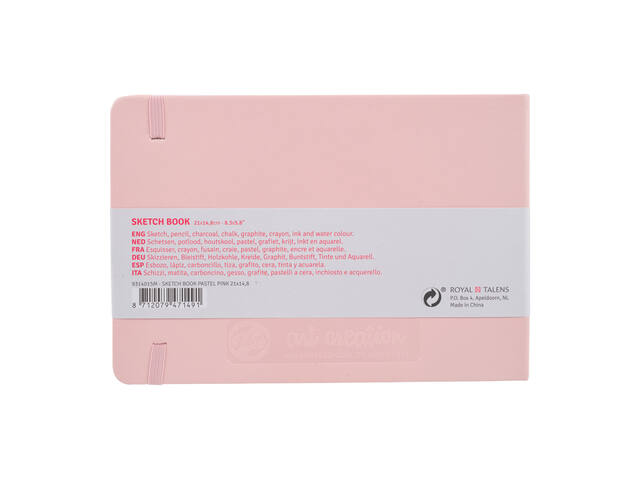 Schetsboek Talens Art Creation 210x150mm roze