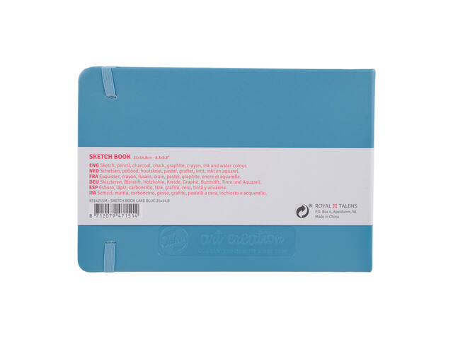 Schetsboek Talens Art Creation 210x150mm blauw