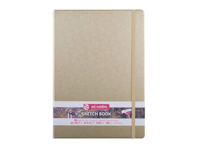 Schetsboek Talens Art Creation 210x300mm witgoud