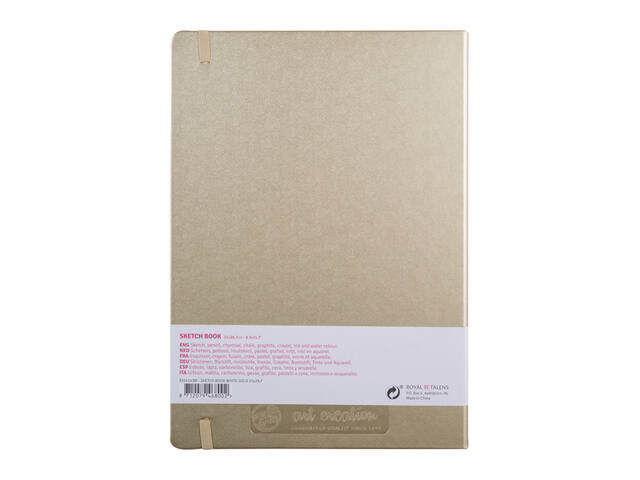 Schetsboek Talens Art Creation 210x300mm witgoud