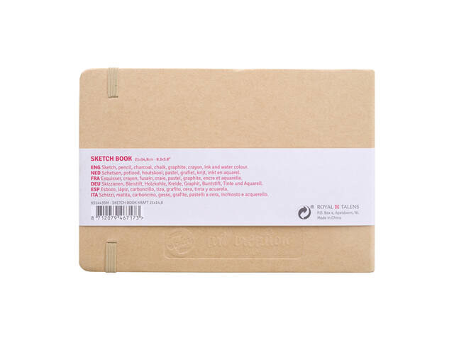 Schetsboek Talens Art Creation 210x150mm kraft