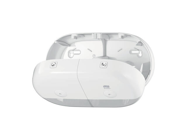 Toiletpapierdispenser Tork T9 SmartOne duo wit