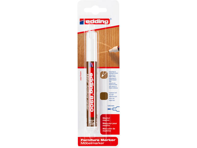 Viltstift edding 8900 meubel rond 1.5-2mm lnoten