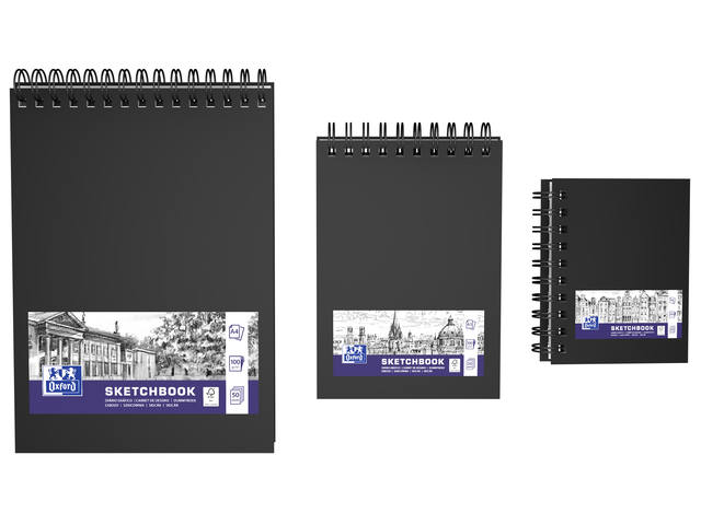 Schetsboek Oxford A5 50 vel spiraal