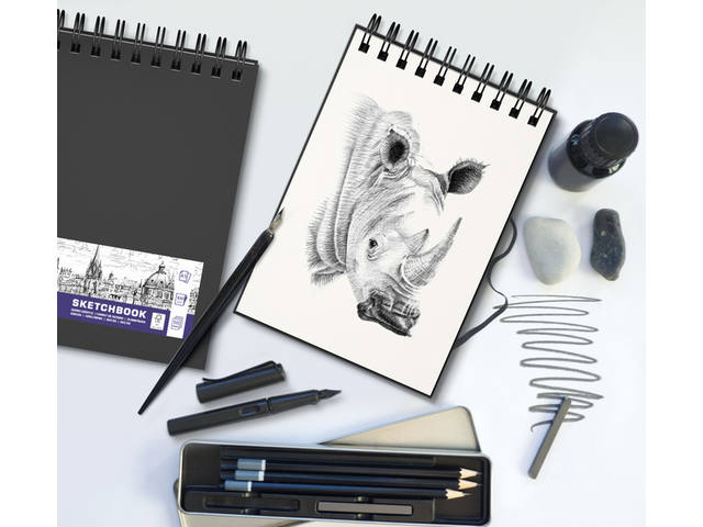 Schetsboek Oxford A4 50 vel spiraal