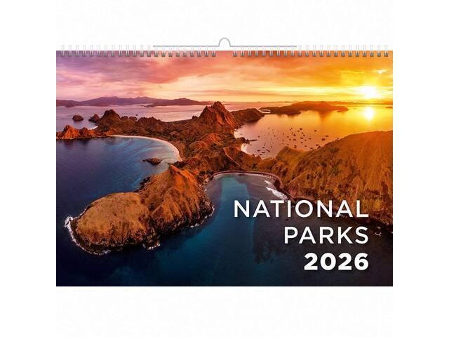 Kalender 2027 31.5x45cm Nationale parken