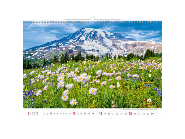 Kalender 2027 31.5x45cm Nationale parken
