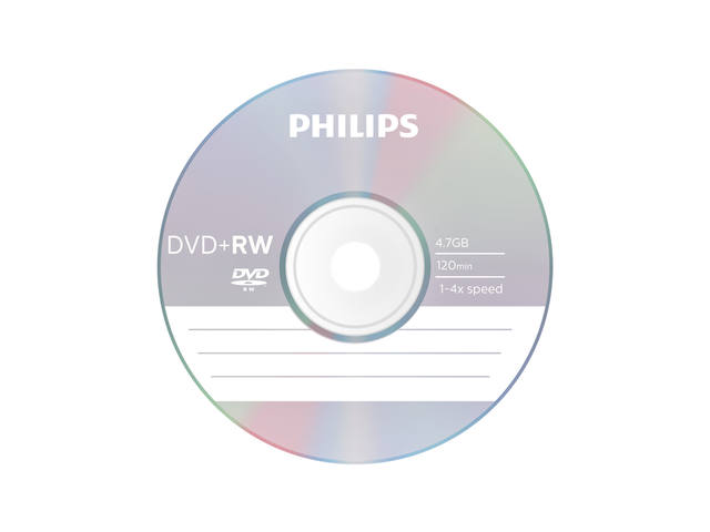 DVD+RW Philips 4.7GB 4x SP (10)