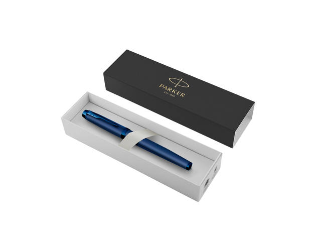 Rollerpen Parker IM Monochrome F blauw
